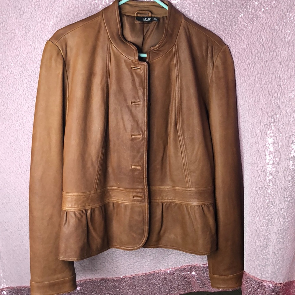 Leather jacket